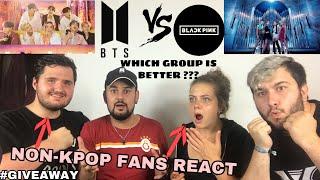 Germans watching the first time BTS „Boy with Luv“ vs BLACKPINK „Kill this love“ KPOP MV REACTION