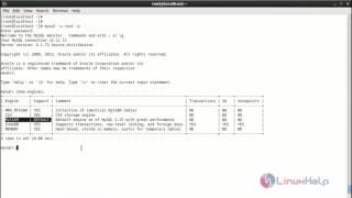 How to change MySQL default storage engine in CentOS 6.7