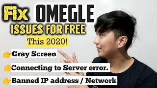 How to fix error connecting to Server on Omegle and other issues when accessing Omegle