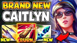 CAITLYN, BUT MY BULLETS APPLY A BURN! THE NEW CRIT ITEMS ARE 100% AMAZING!