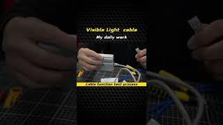 Wow, Visible light cable || Make easy your work || Equiinet Team || Cable