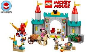 LEGO Disney 10780 Mickey and Friends Castle Defenders Speed Build