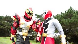 Seeing Red: Double Red Rangers!  Dino Fury  Power Rangers Kids  Action for Kids