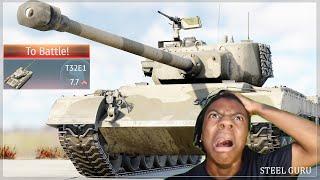 STOCK T32 is the WORST tank in game  PAINFUL GRIND Experience