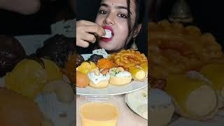 Eating rasgulla #shorts #indianfood #asmr #bigbites #rasgulla #indiansweets #rasmalai