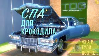 Cadillac DeVille Coupe'76 - первая химчистка за 45 лет