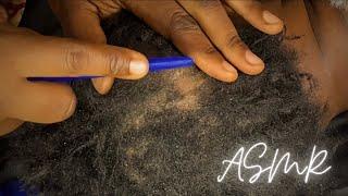 SATISFYING DRY SCALP DANDRUFF ASMR COMB OFF