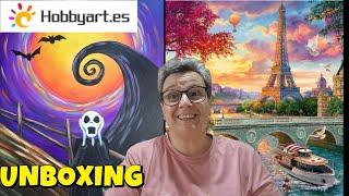 No es diamond painting pero te va a encantar UNBOXING HOBBYART