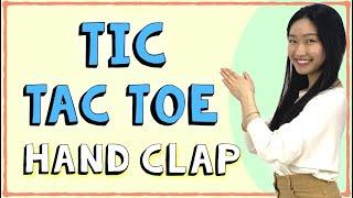 Tic Tac Toe! -  Fun and Challenging Hand Clap :) | Fun Clapping Games for 2 players 