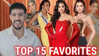 Miss Universe 2024 TOP 15  BEST  IN GALA DINNER !