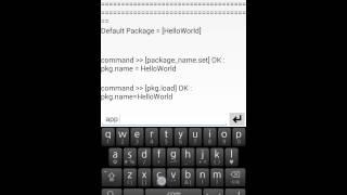 Operation of OPRoS on Android Phone