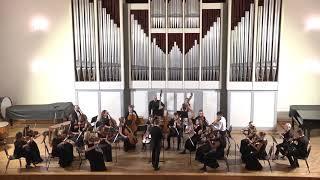 Edward Elgar - Serenade for Strings, 2 p. Conductor - Sergey Proskurin. Saratov conservatory orch.