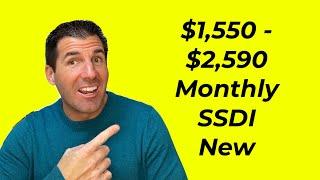 $1,550 - $2,590 for SSDI in 2024 With the New SGA Limits - Social Security Disability