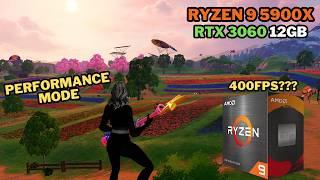 Fortnite Chapter 6 Season 1 | RTX 3060 12GB + Ryzen 9 5900x | 1080p Performance Mode Benchmark