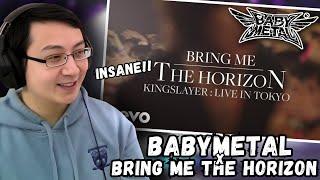 First time Reaction to Bring Me The Horizon - 'Kingslayer' ft. BABYMETAL | Reaction