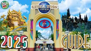 Universal Studios Japan RIDES & ATTRACTIONS - 2025 - USJ, Osaka, JAPAN