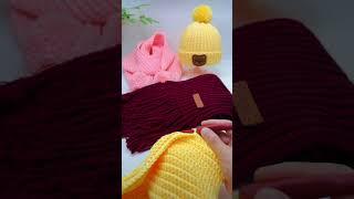 Very Simple crochet and knitting pattern tutorial #short #knitting #crochet #149