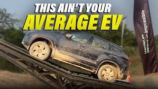 Off-Roading In Tata Harrier EV - Best Indian EV? | @MotorBeam