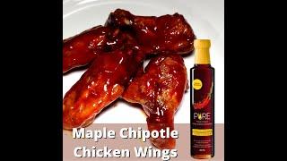 Maple Chipotle Chicken Wings