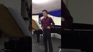 Igor Stravinsky - Three pieces for clarinet (1919) Juan Ardila