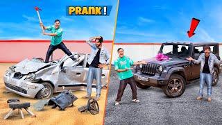 Breaking My Friend’s Car and Gifting Him THAR 4x4 | दोस्त की गाड़ी तोड़ी तो हुआ बवाल