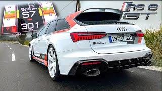 NEW! Audi RS6 GT| 0-300 km/h acceleration | by Automann in 4K