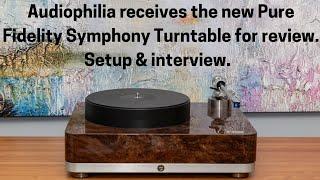 Audiophilia receives the new Pure Fidelity Symphony Turntable for review.