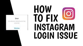 How to fix unknown Network error on Instagram malayalam