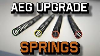 AEG Upgrade Springs | Fox Airsoft