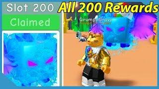 Unlocked All 200 Atlantis Rewards! Atlantis Overlord! New Best Pet! - Roblox Bubble Gum Simulator