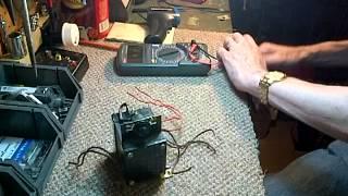 Tube Radio Power Transformer Testing