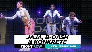 Jaja, B-dash & Konkrete | FRONTROW | World of Dance New Jersey 2019 | #WODNJ19