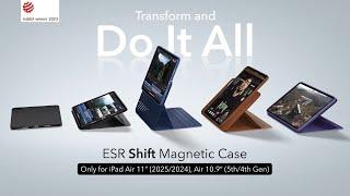 Introducing iPad Air 11″ (2025/2024), Air 10.9″ (5th/4th Gen) Shift Magnetic Case