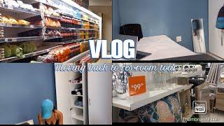 Vlog: University move-in | room tour + shopping | University of the Free State