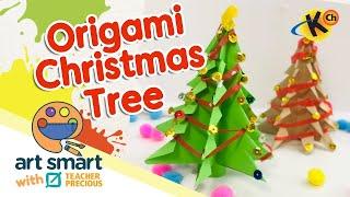 Origami Christmas Tree | Knowledge Channel's Art Smart