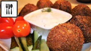 Фалафель - хрустящие котлетки из нута. Восточные закуски / Falafel nasil yapilir