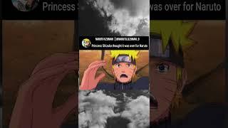 Princess Shizuka thought it was over for Naruto #shorts