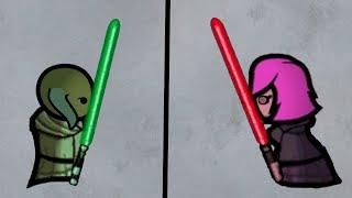 Fighting off the Separatist Droids in Rimworld - A Star Wars Story