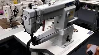 THOR GC-2603 / GC-2605 Cylinder Arm Walking Foot Sewing Machine Basic Operation for Phil