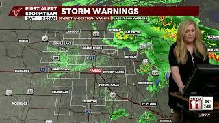Continuing our severe storm coverage