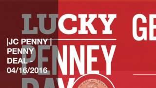 JC PENNEY--PENNEY DEAL