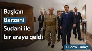 Başkan Barzani Irak Başbakanı Sudani ile bir araya geldi