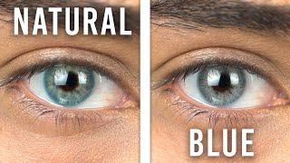 Best Blue Colored Contacts For Dark Eyes | Addict Blue vs Anesthetic Mar