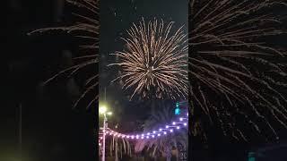 Benidorm fiestas grand finale fireworks