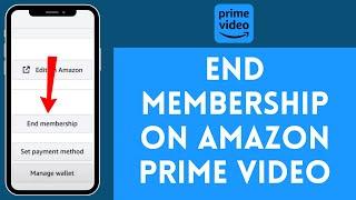 How to Cancel Amazon Prime Video Membership (2024) | Cancel Prime Video Subscription