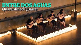 Entre Dos Aguas - Quarantined Quartet (Cover | Live in NYC)