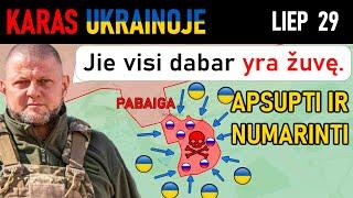 Liep 29: Neišvengiama Galiausiai Įvyko! RUSŲ PLACDARMAS Vovčanske ŽLUGO | Karas Ukrainoje Apžvalga