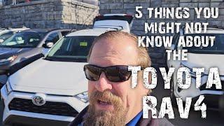 Five things you might not know about the Toyota rav4