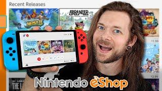 10 NEW Nintendo Switch eShop Games Worth Buying!