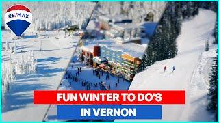 10 Fun Things to do in Vernon BC in the Winter